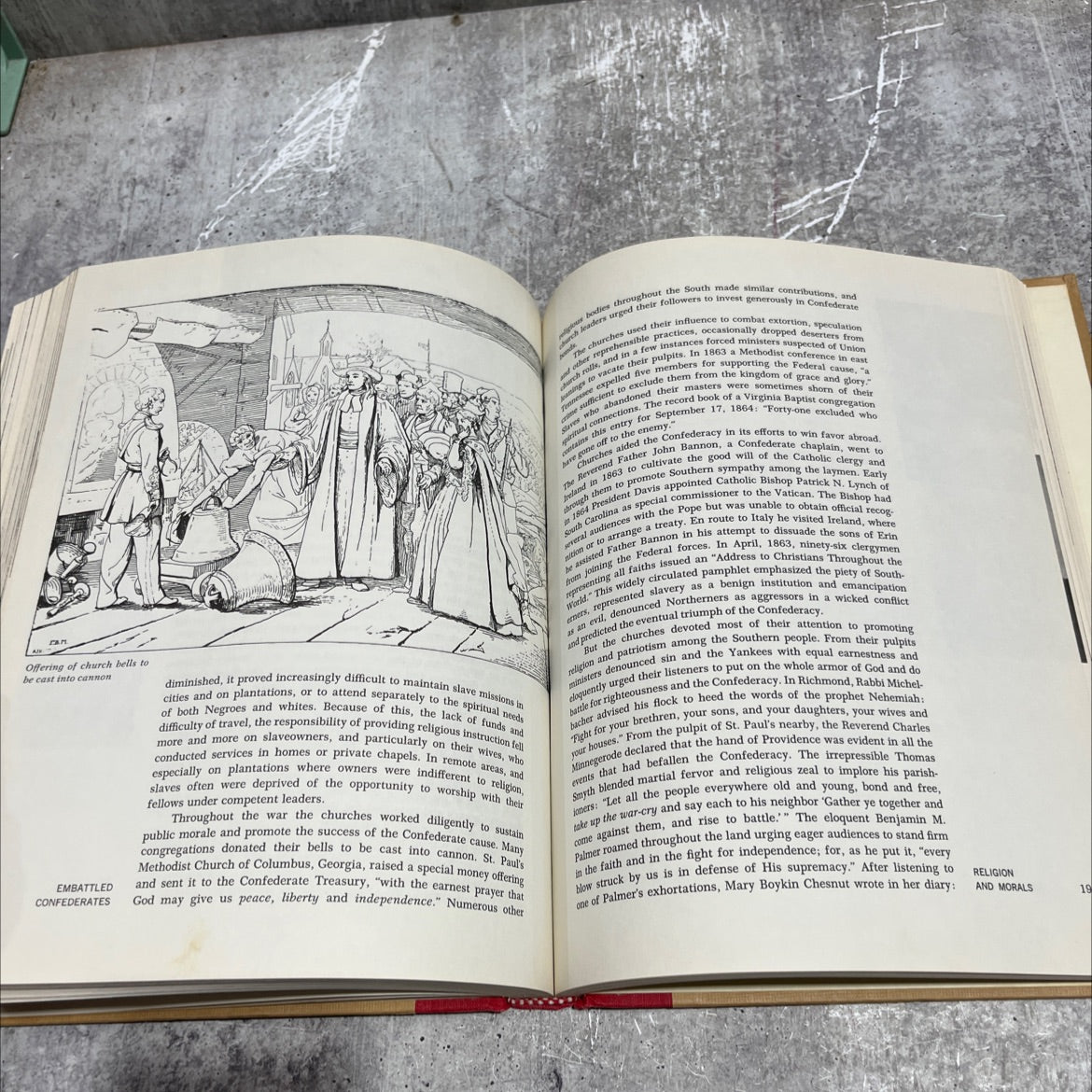 embattled confederates book, by bell irvin wiley, 1964 Hardcover image 4