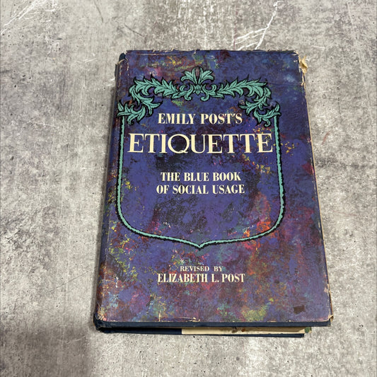 emily post's etiquette book, by elizabeth l. post, 1965 Hardcover image 1