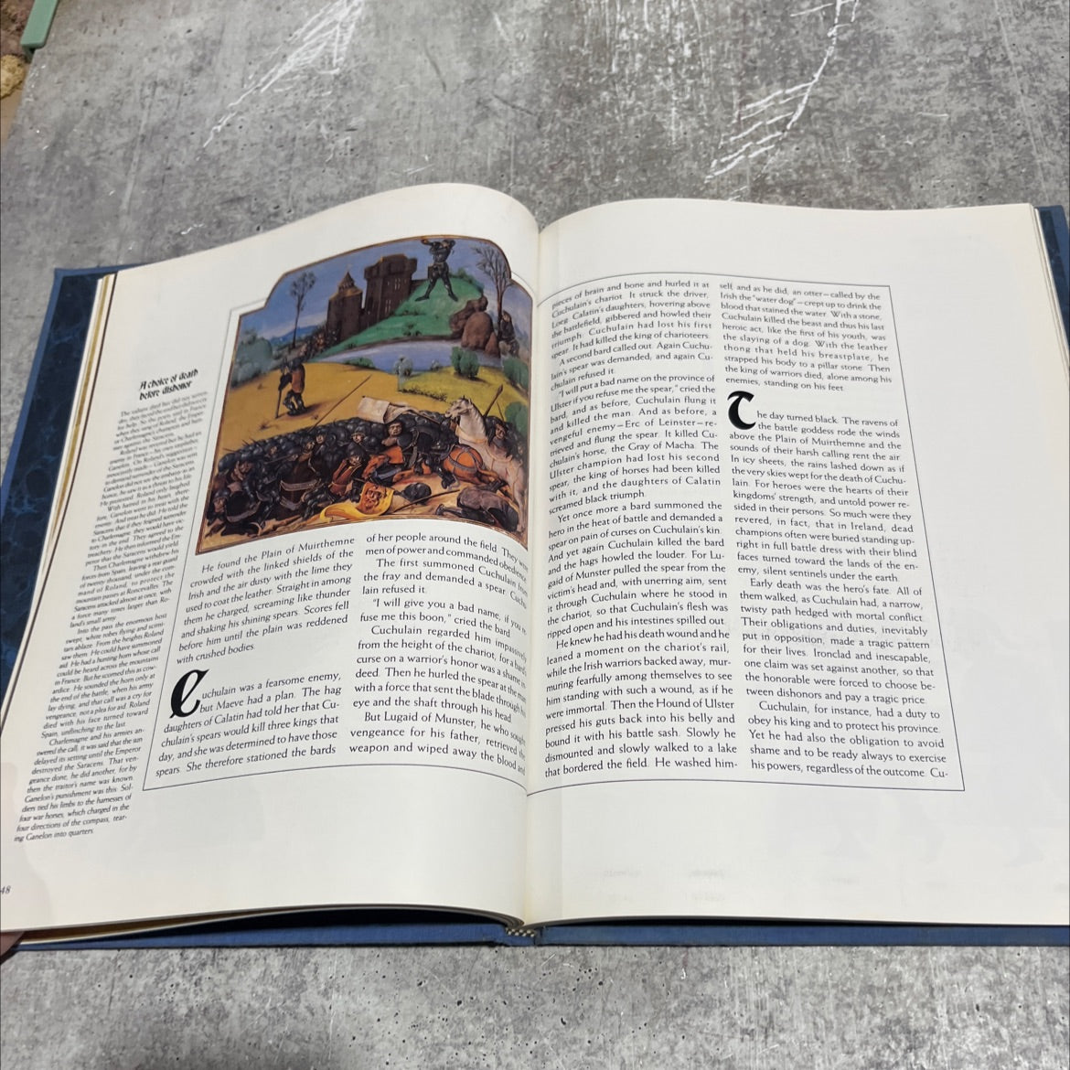 enchanted world legends of valor book, by Brendan Lehane, 1989 Hardcover image 4