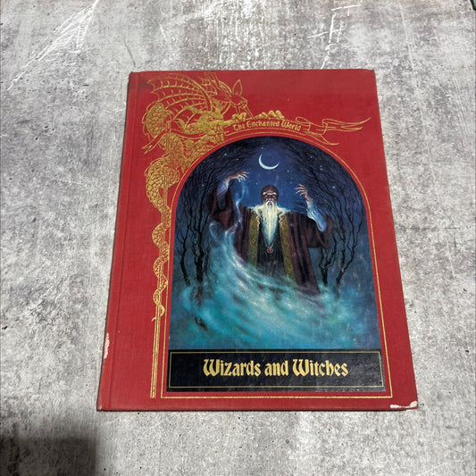 enchanted world wizards and witches book, by Brendan Lehane, 1989 Hardcover image 1