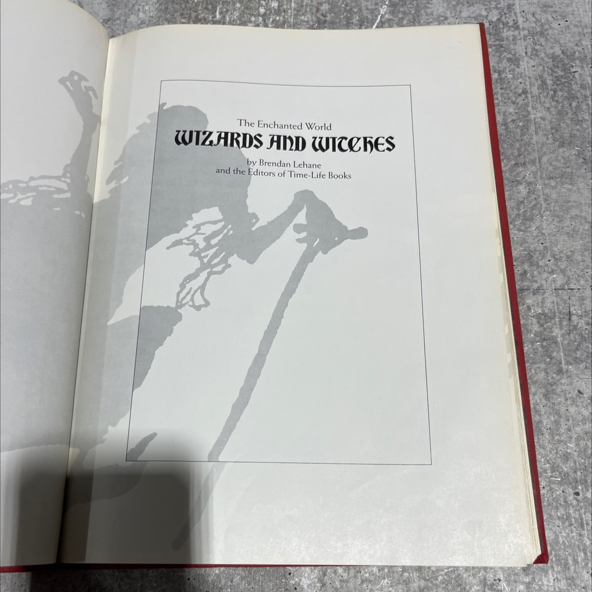 enchanted world wizards and witches book, by Brendan Lehane, unknown Hardcover image 2