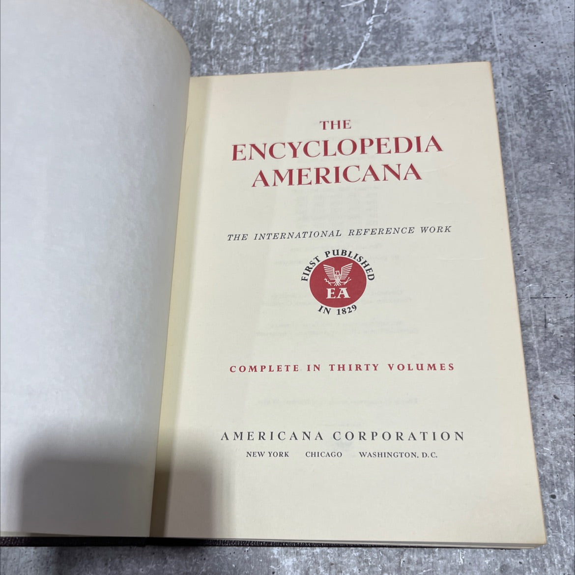 encyclopedia americana book, by unknown, 1960 Hardcover image 2