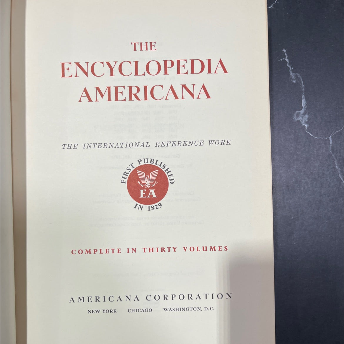 encyclopedia americana book, by unknown, 1960 Hardcover image 2
