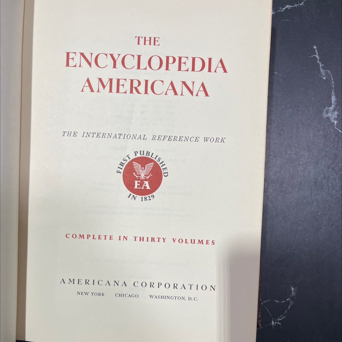 encyclopedia americana book, by unknown, 1960 Hardcover image 2