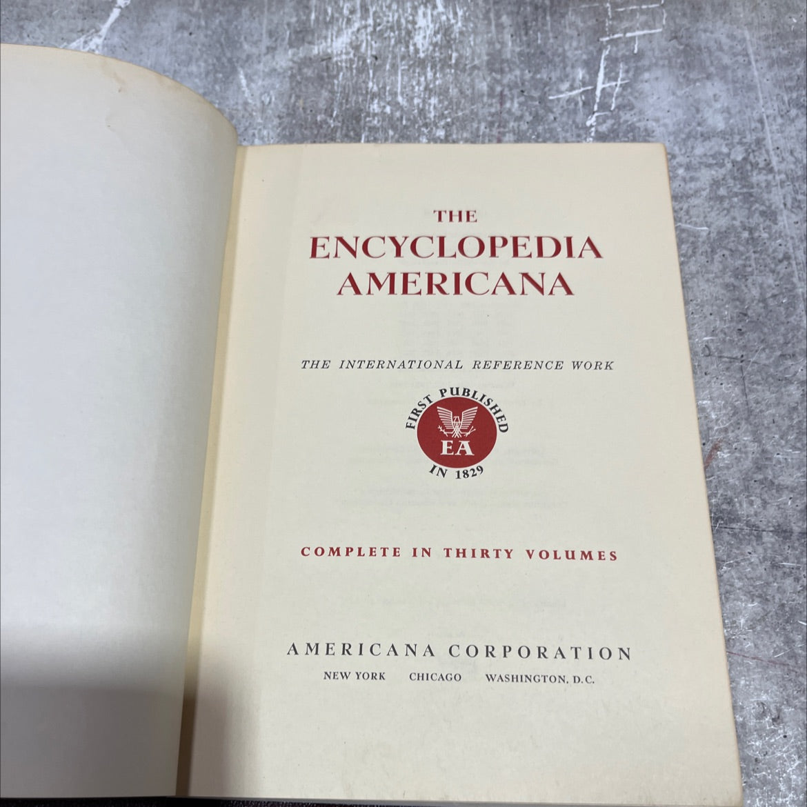 encyclopedia americana book, by unknown, 1960 Hardcover image 2