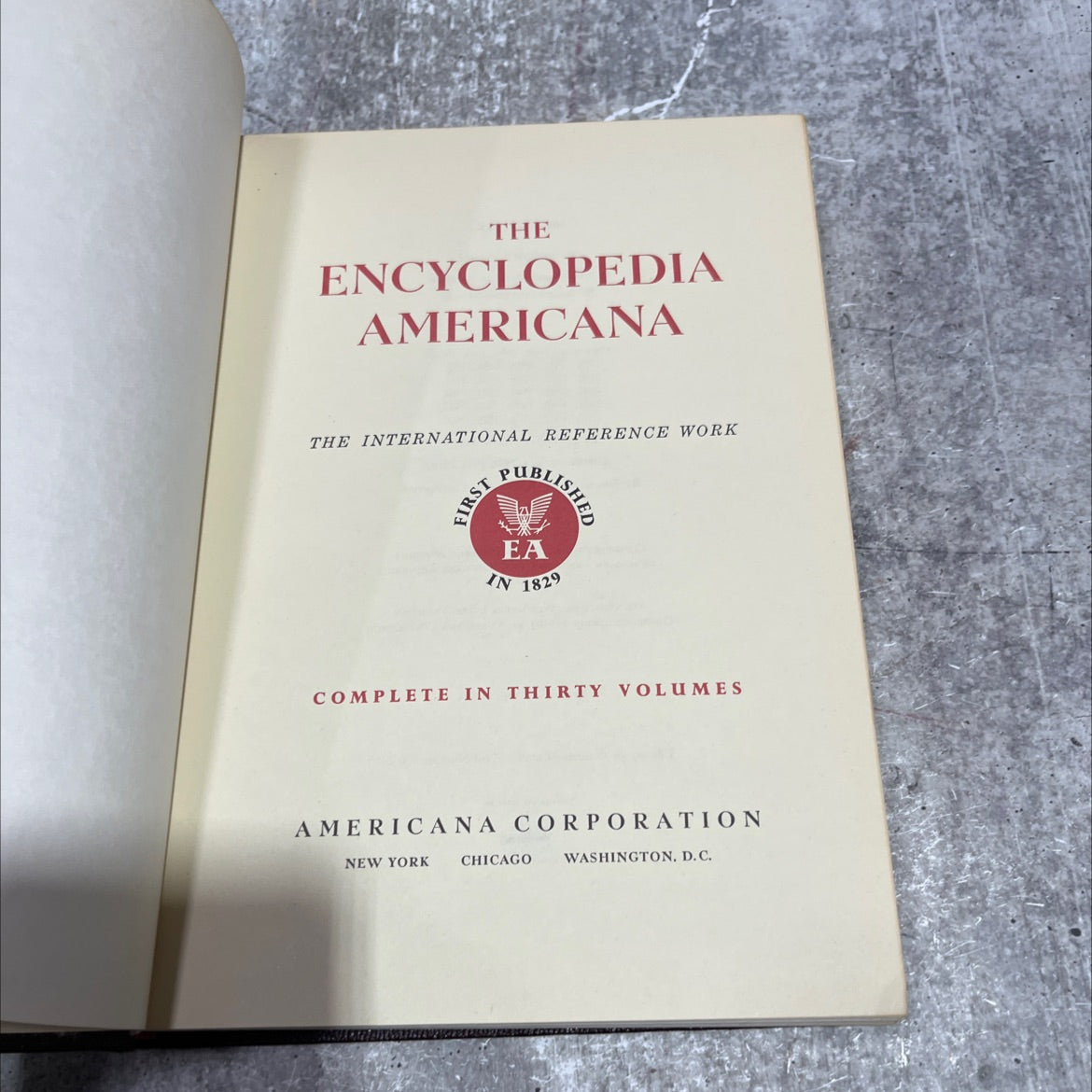 encyclopedia americana book, by unknown, 1960 Hardcover image 2