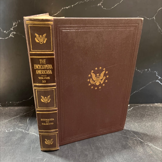 encyclopedia americana book, by unknown, 1960 Leather image 1