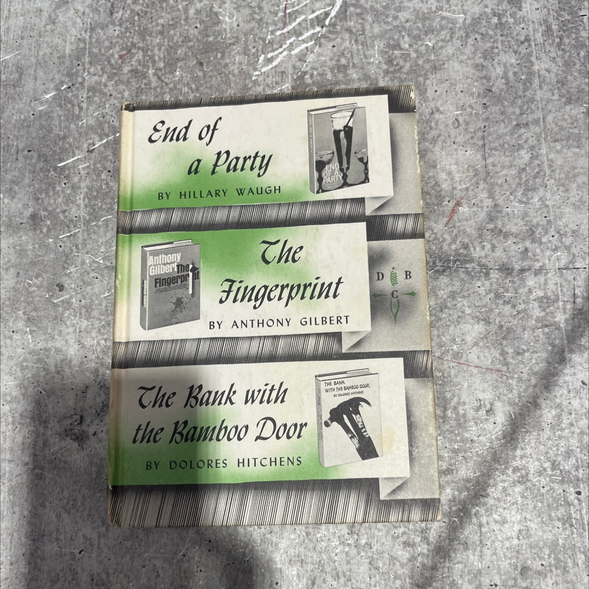 end of a party book, by Hillary Waugh, 1965 Hardcover image 1