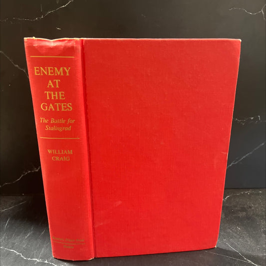 enemy at the gates the battle for stalingrad book, by william craig, 1973 Hardcover image 1