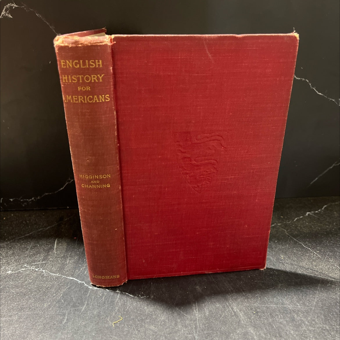 english history for americans book, by thomas wentworth higginson, edward channing, 1906 Hardcover image 1