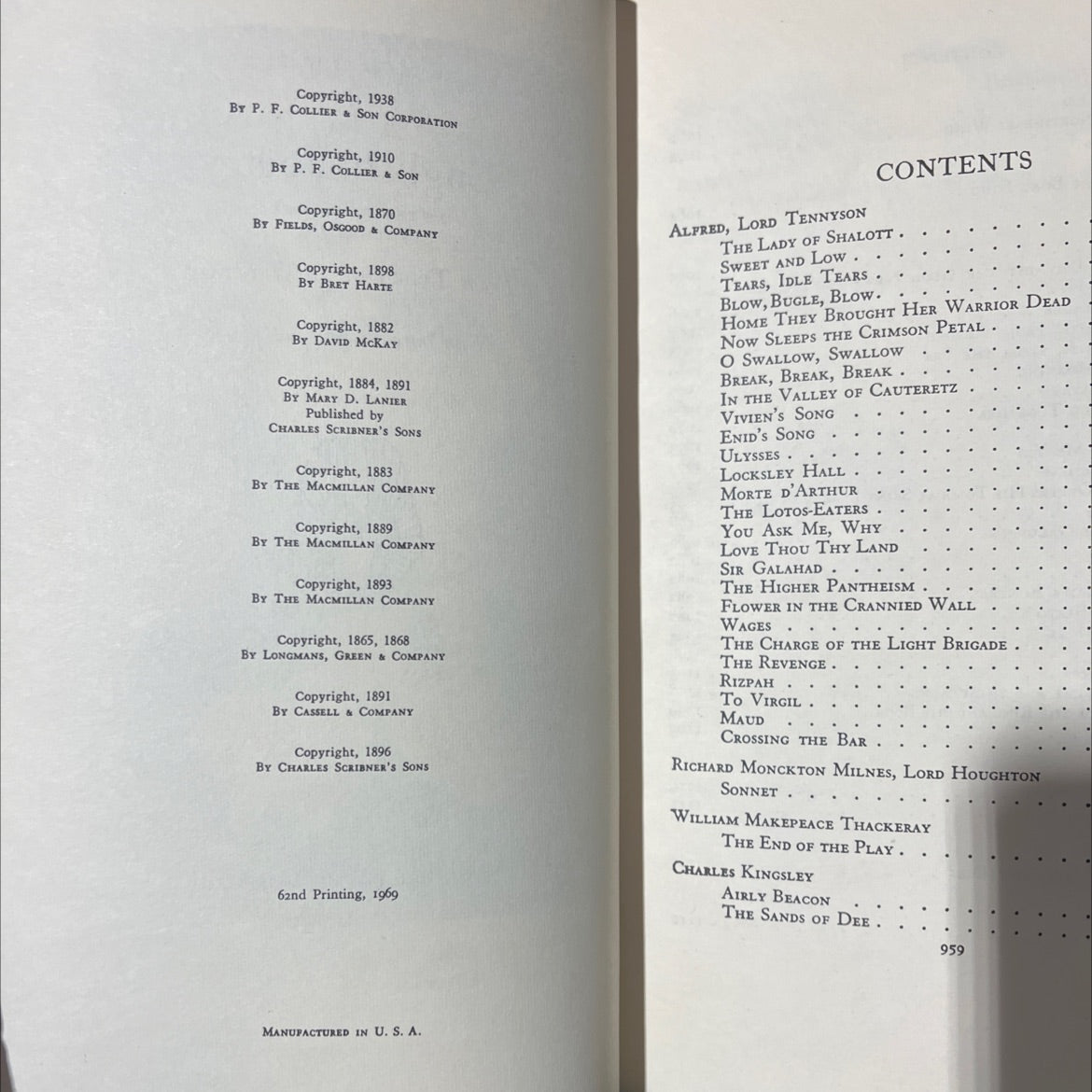 english poetry in three volumes volume iii from tennyson to whitman with introductions and notes book, by charles w. image 3