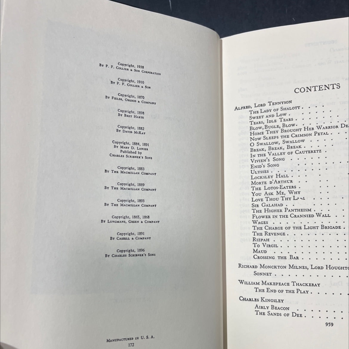 english poetry in three volumes volume iii from tennyson to whitman with introductions and notes book, by charles w. image 3