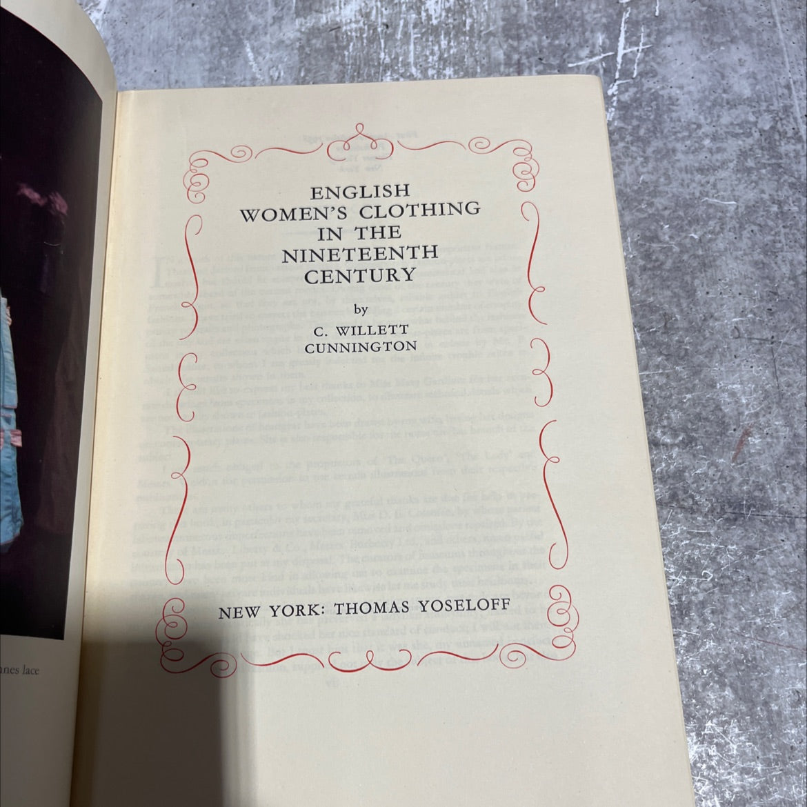 english women's clothing in the nineteenth century book, by c. willett cunningham, 1958 Hardcover image 2