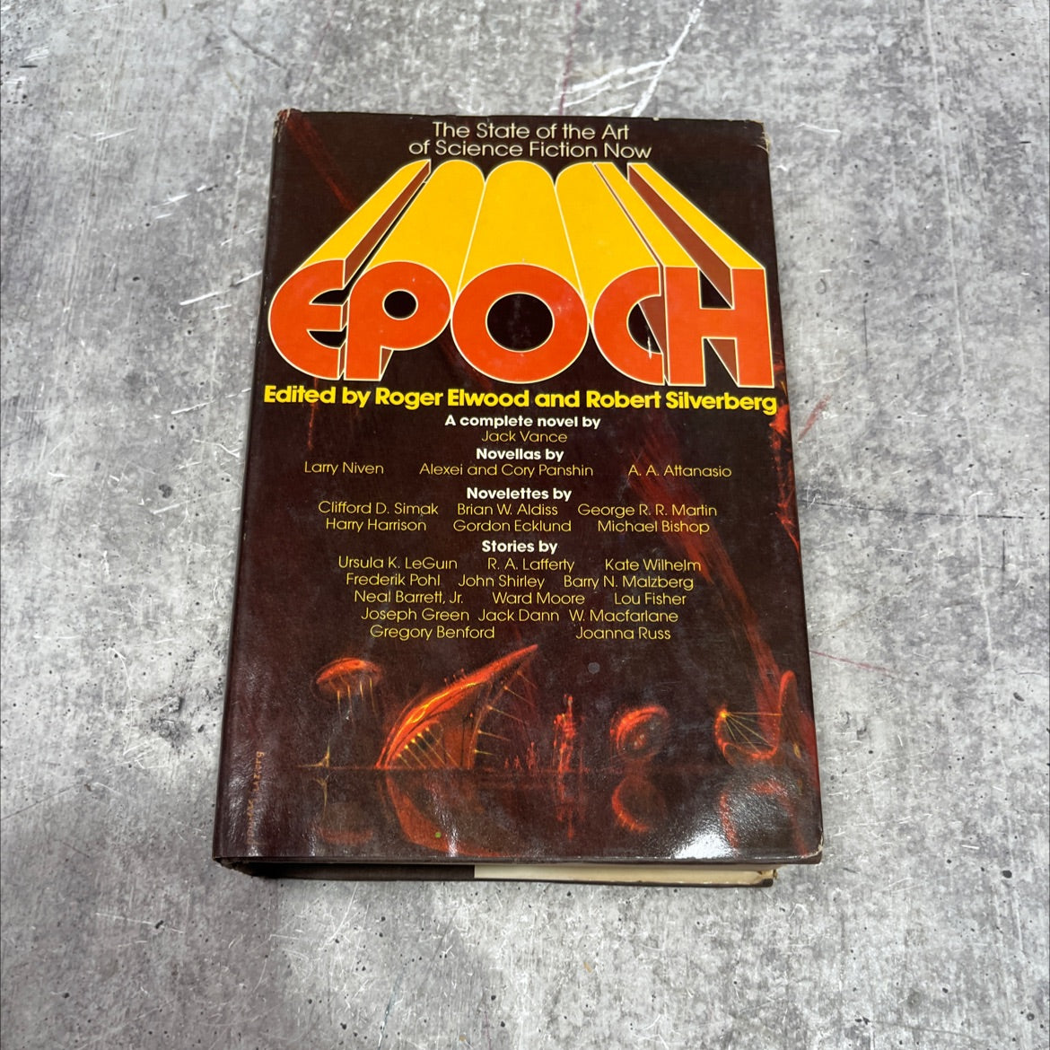 epoch book, by robert silverberg, roger elwood, 1975 Hardcover image 1