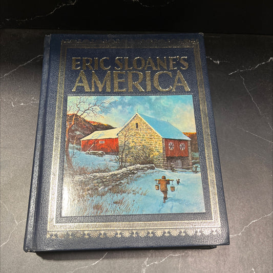 eric sloane's america book, by Eric Sloane, 1956 Leather image 1
