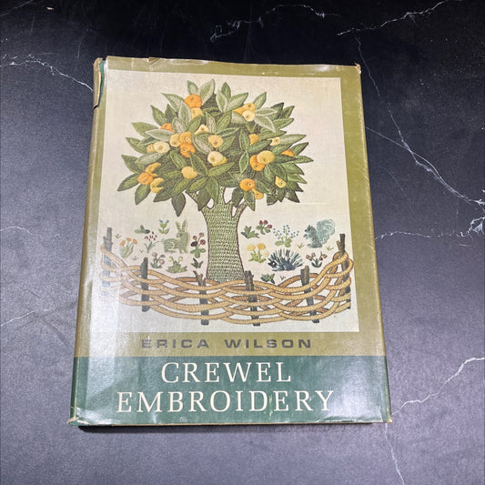 erica wilson rewel embroidery illustrated book, by erica wilson, 1962 Hardcover image 1