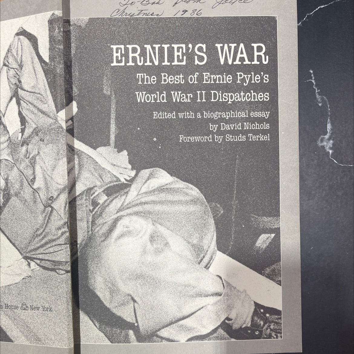 ernie's war book, by ernie pyle, 1986 Hardcover image 2