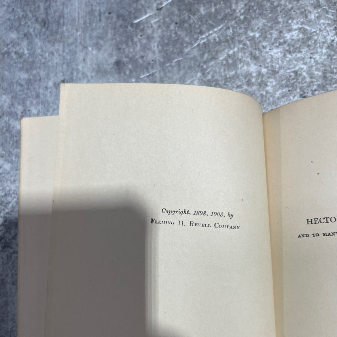 es friendship book, by hugh black, 1903 Hardcover image 3