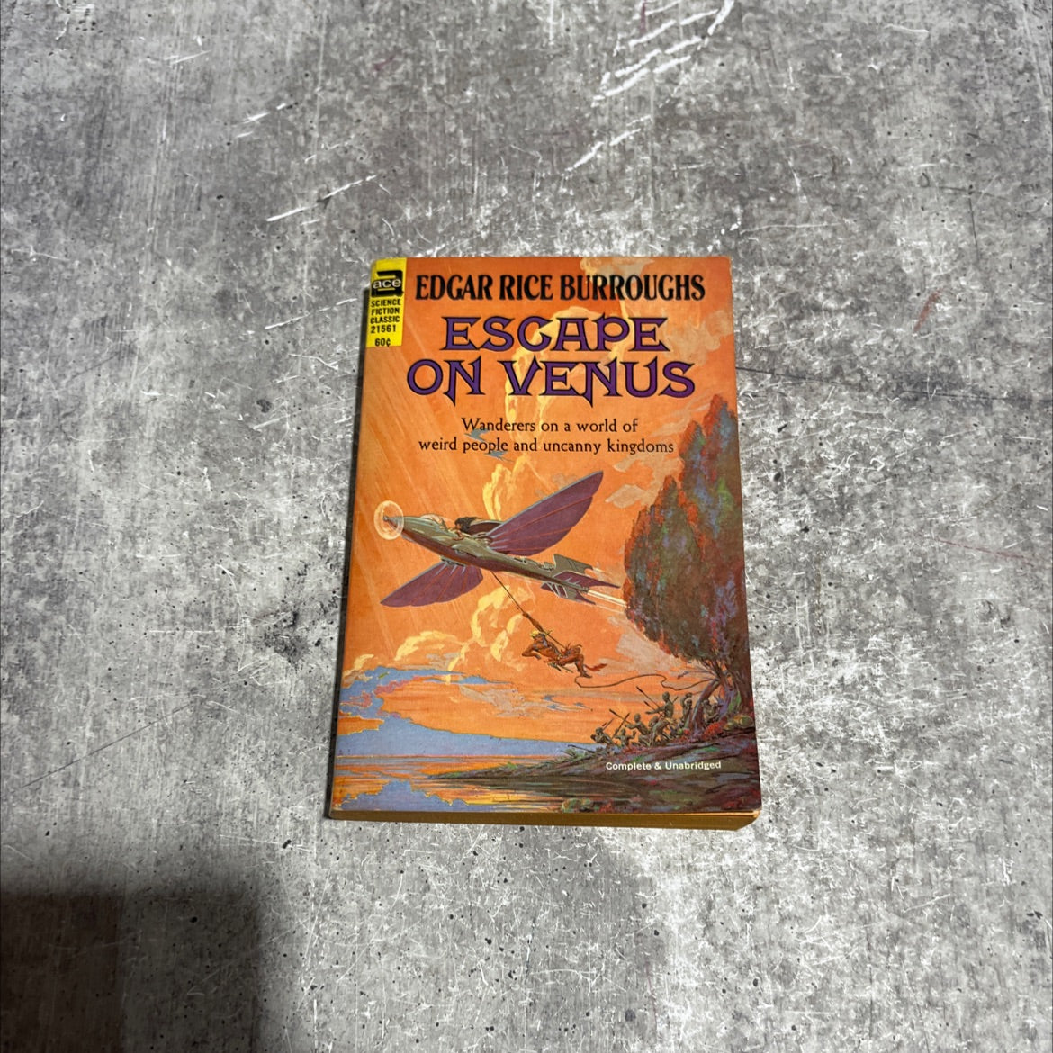 escape on venus book, by edgar rice burroughs, 1946 Paperback image 1