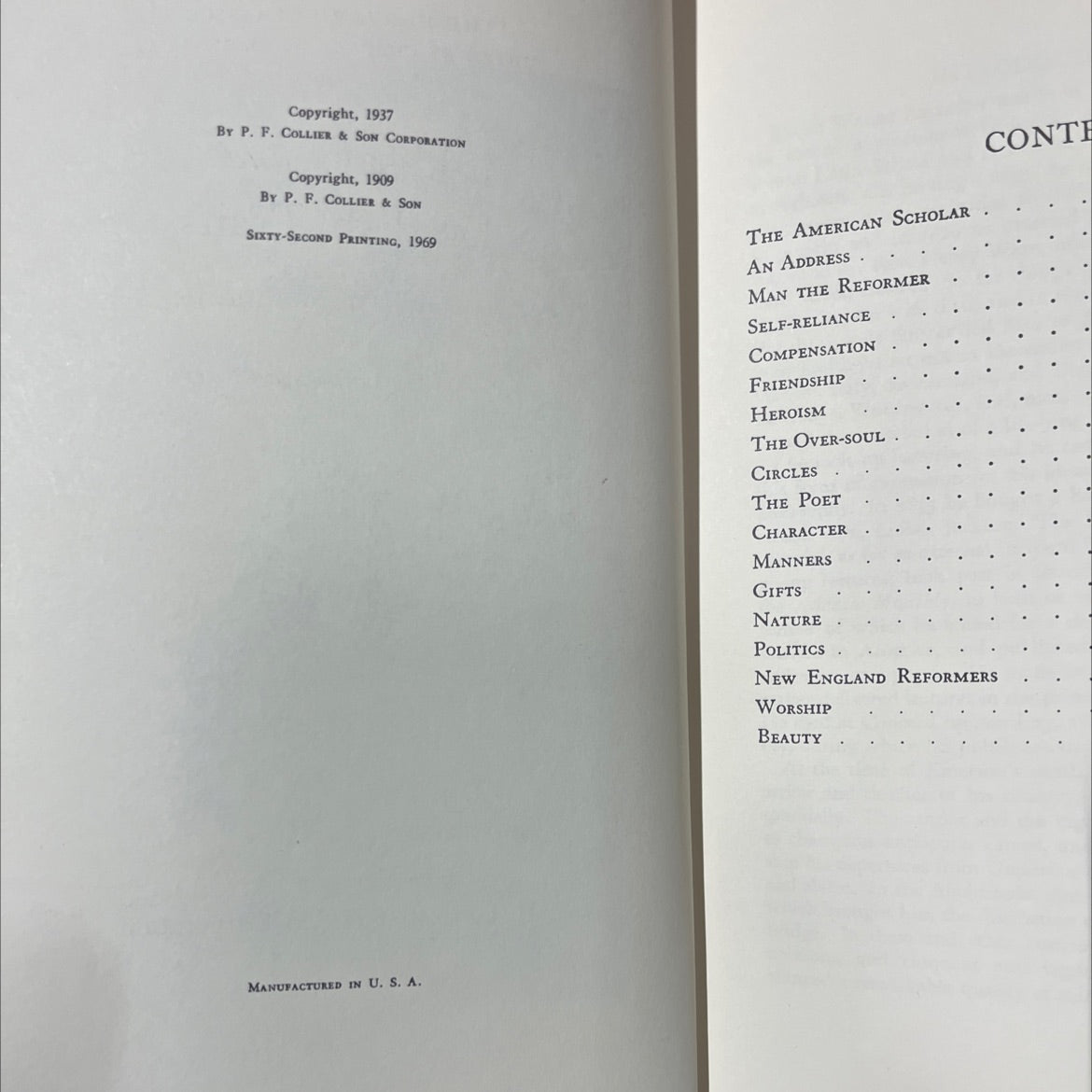 essays and english traits book, by ralph waldo emerson, 1969 Hardcover image 3