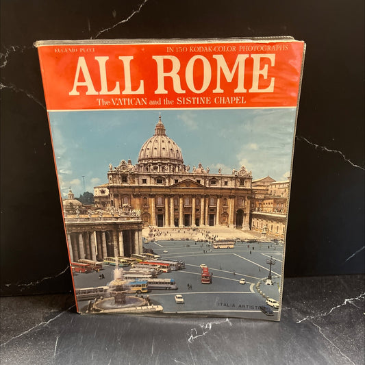 eugenio pucci all rome and the vatican book, by unknown, 1970 Paperback image 1