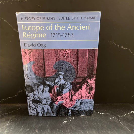 europe of the ancien regime 1715-1783 book, by David Ogg, 1965 Hardcover image 1