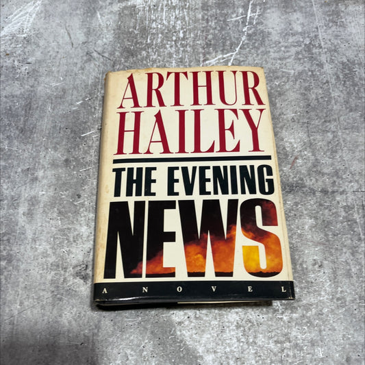 evening news book, by arthur hailey, 1990 Hardcover image 1
