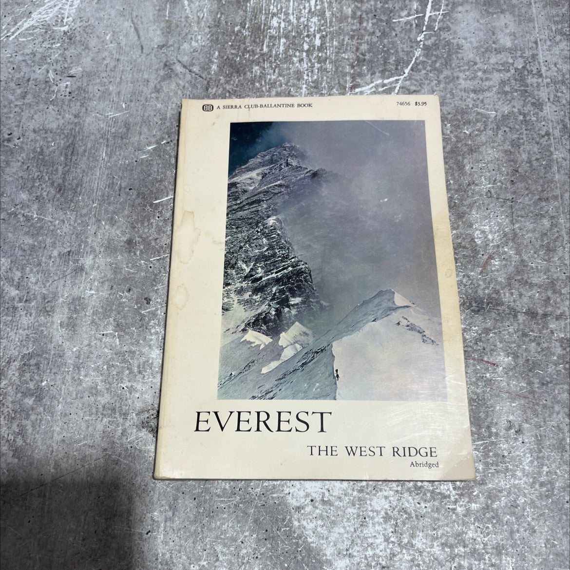 everest the west ridge book, by thomas f. hornbein, 1968 Paperback image 1