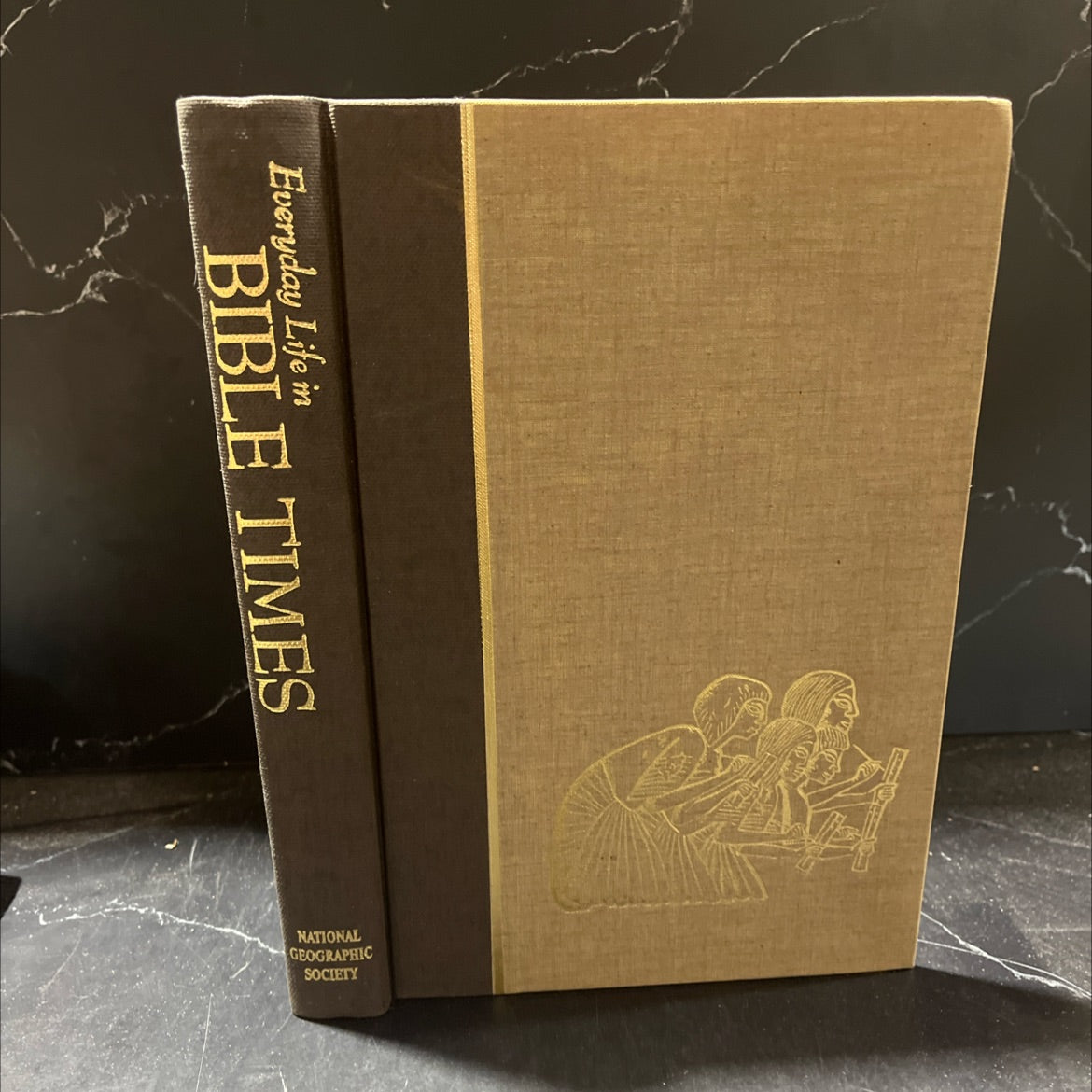 everyday life in bible times book, by unknown, 1968 Hardcover image 1