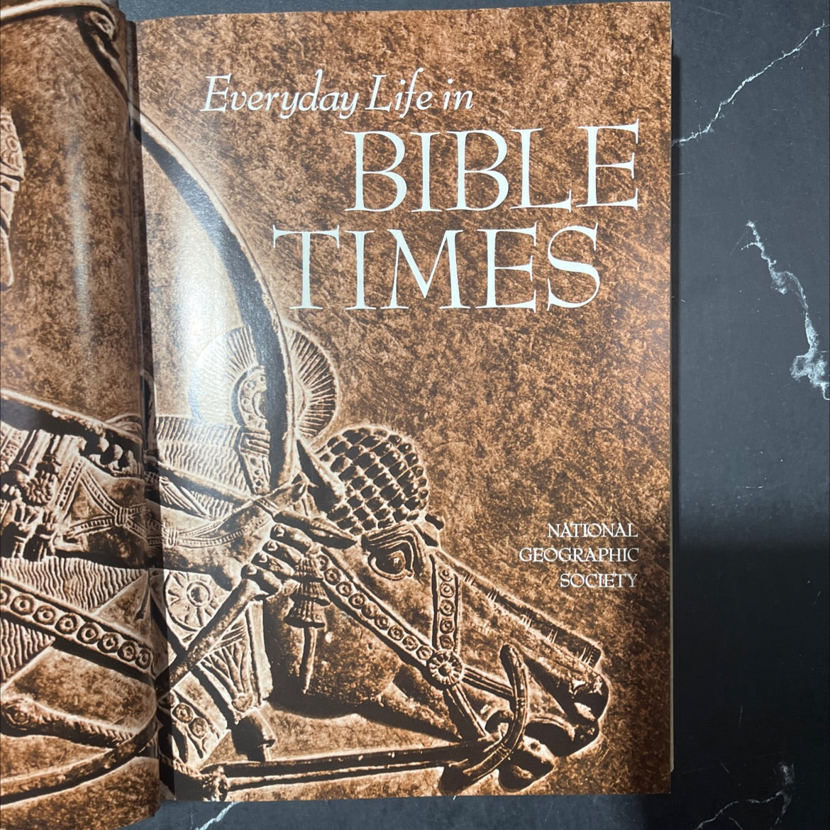 everyday life in bible times book, by unknown, 1968 Hardcover image 2