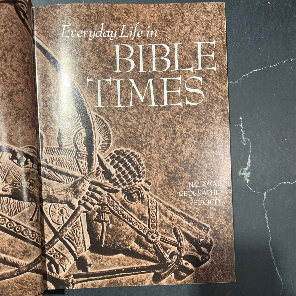 everyday life in bible times book, by g. ernest wright, emil g. kraeling, 1977 Hardcover image 2