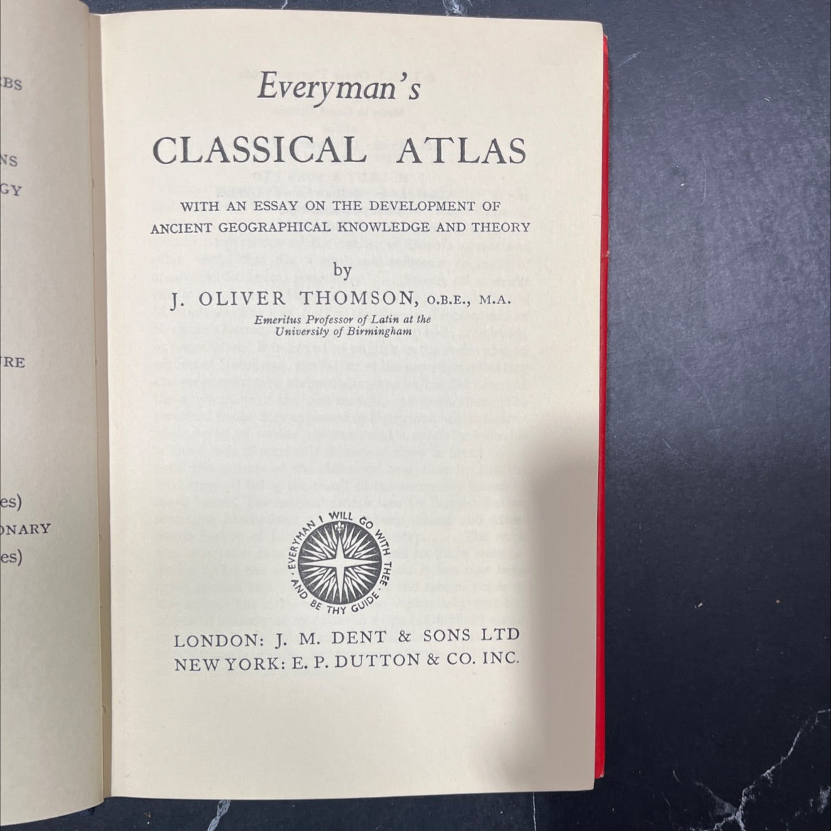 everyman's classical atlas with an essay on the development of ancient geographical knowledge and theory book, by j. image 2
