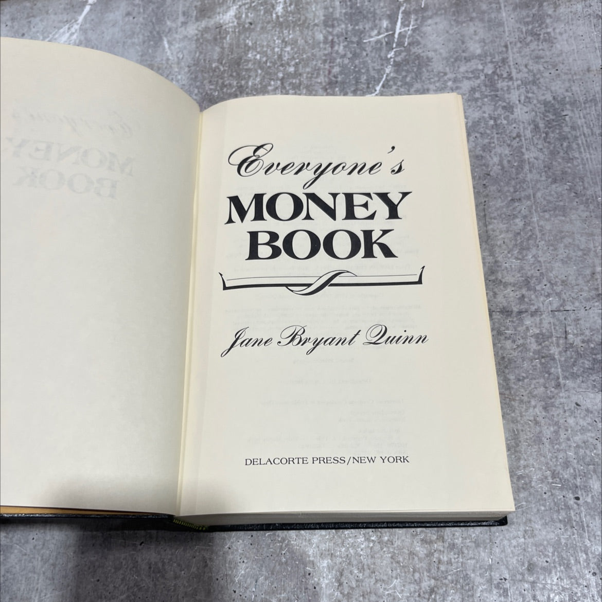 everyone's money book book, by jane bryant quinn, 1979 Hardcover image 2