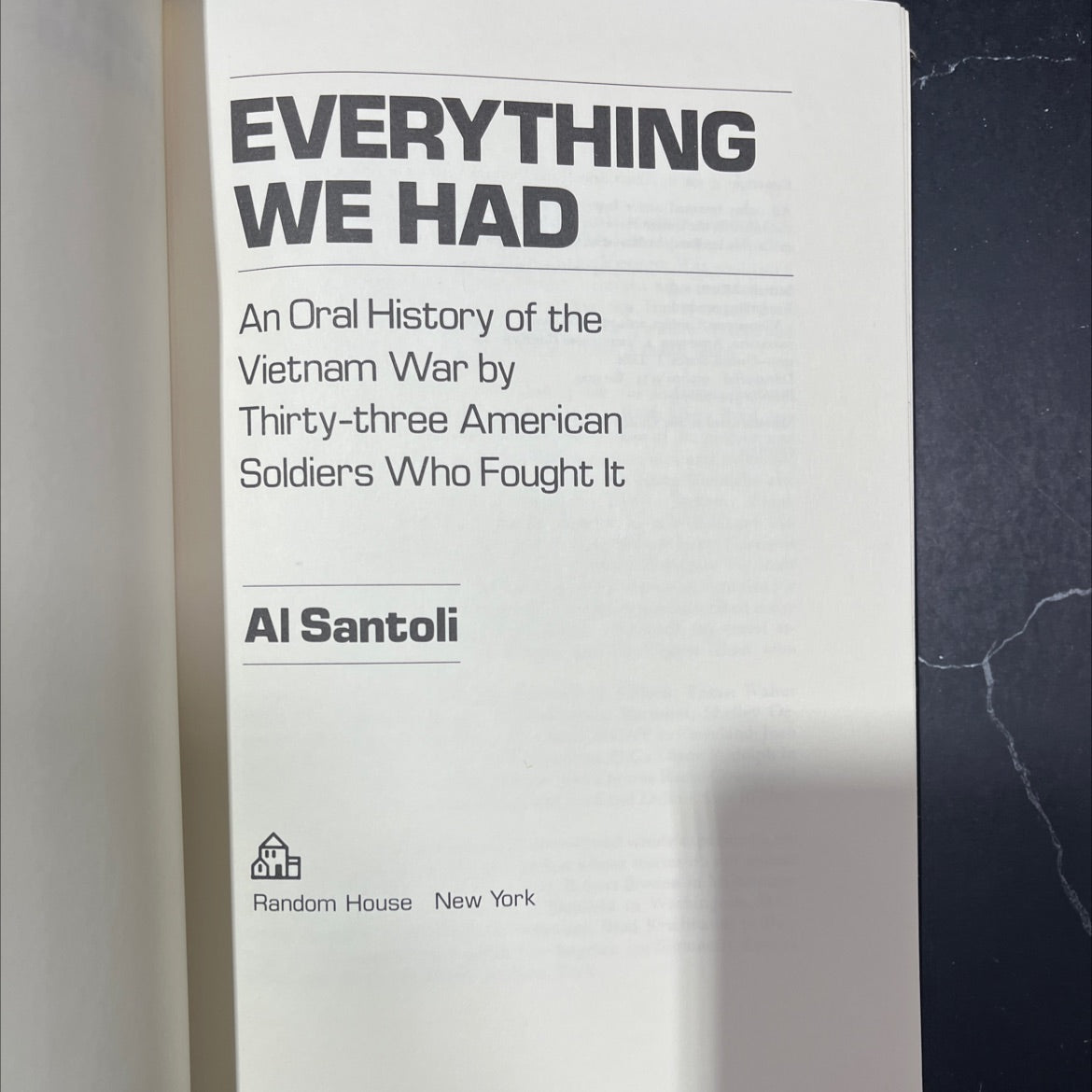 everything we had an oral history of the vietnam war by thirty-three american soldiers who fought it book, by al image 2