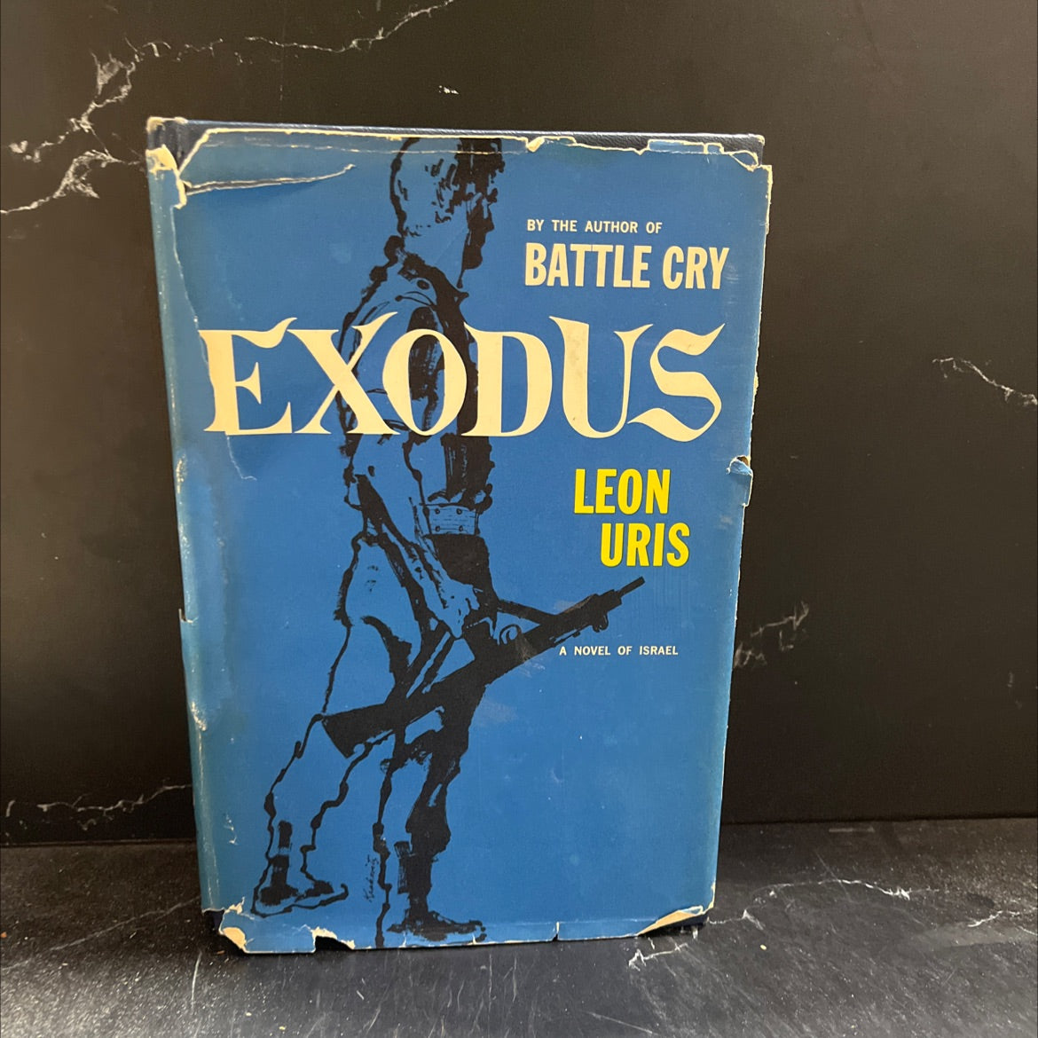 exodus book, by leon uris, 1958 Hardcover image 1
