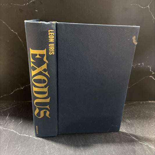exodus book, by leon uris, 1958 Hardcover image 1