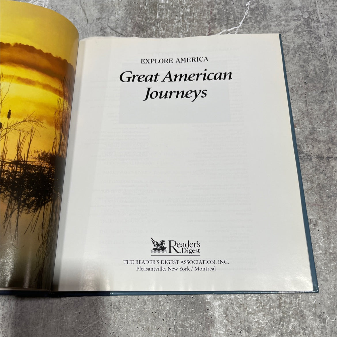 explore america book, by The Reader's Digest Association, Inc., 1996 Hardcover image 2