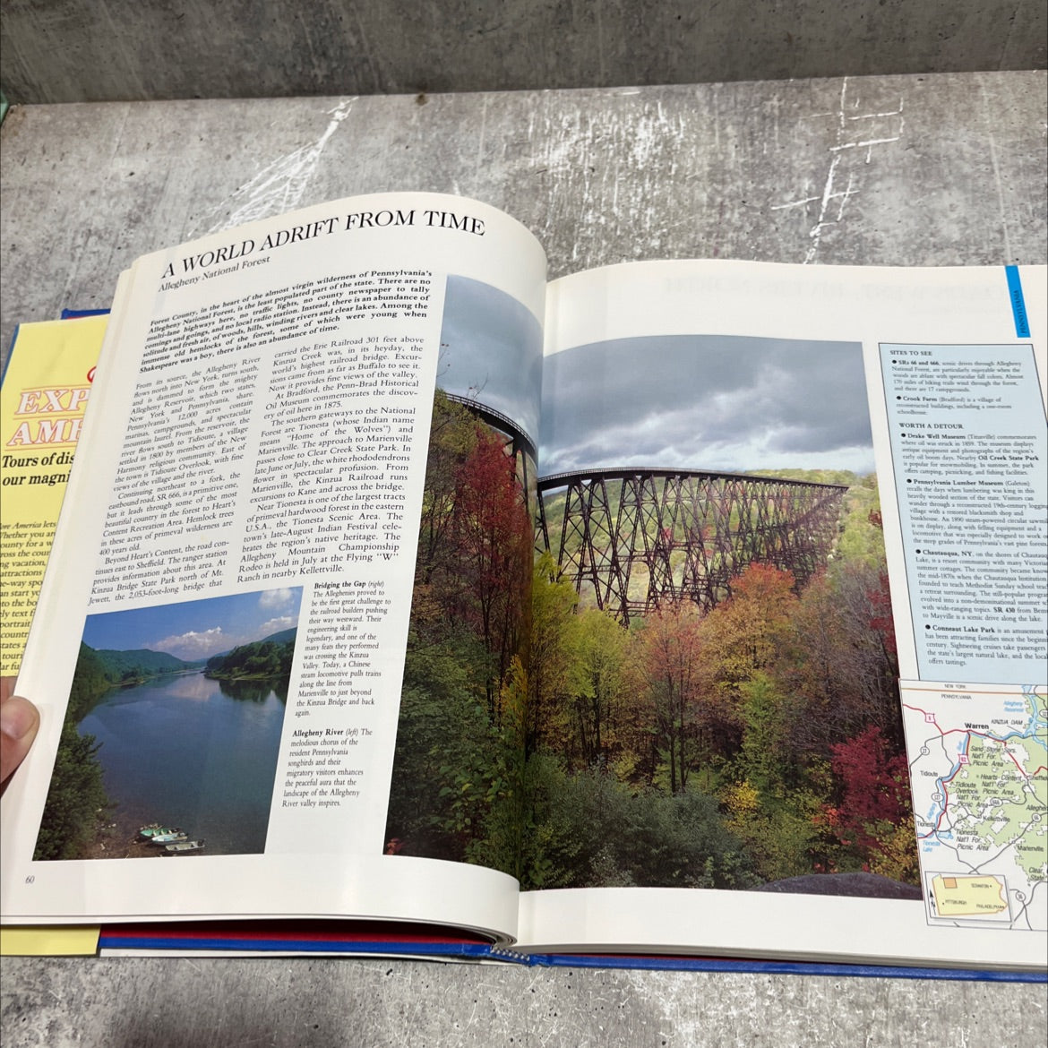 explore america book, by richard marshall, 2003 Hardcover image 4