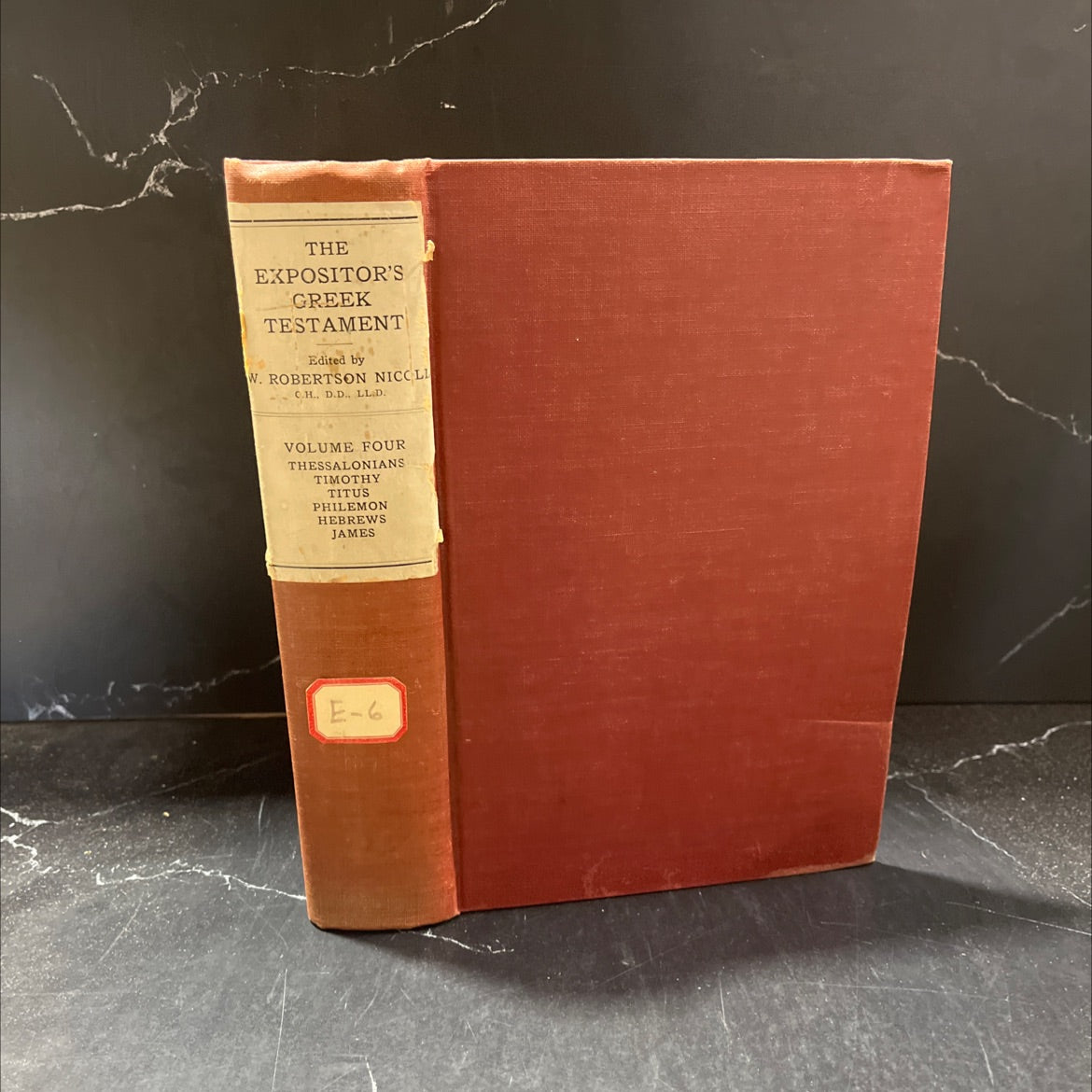 expositor's greek testament book, by w. robertson nicoll, 1970 Hardcover image 1