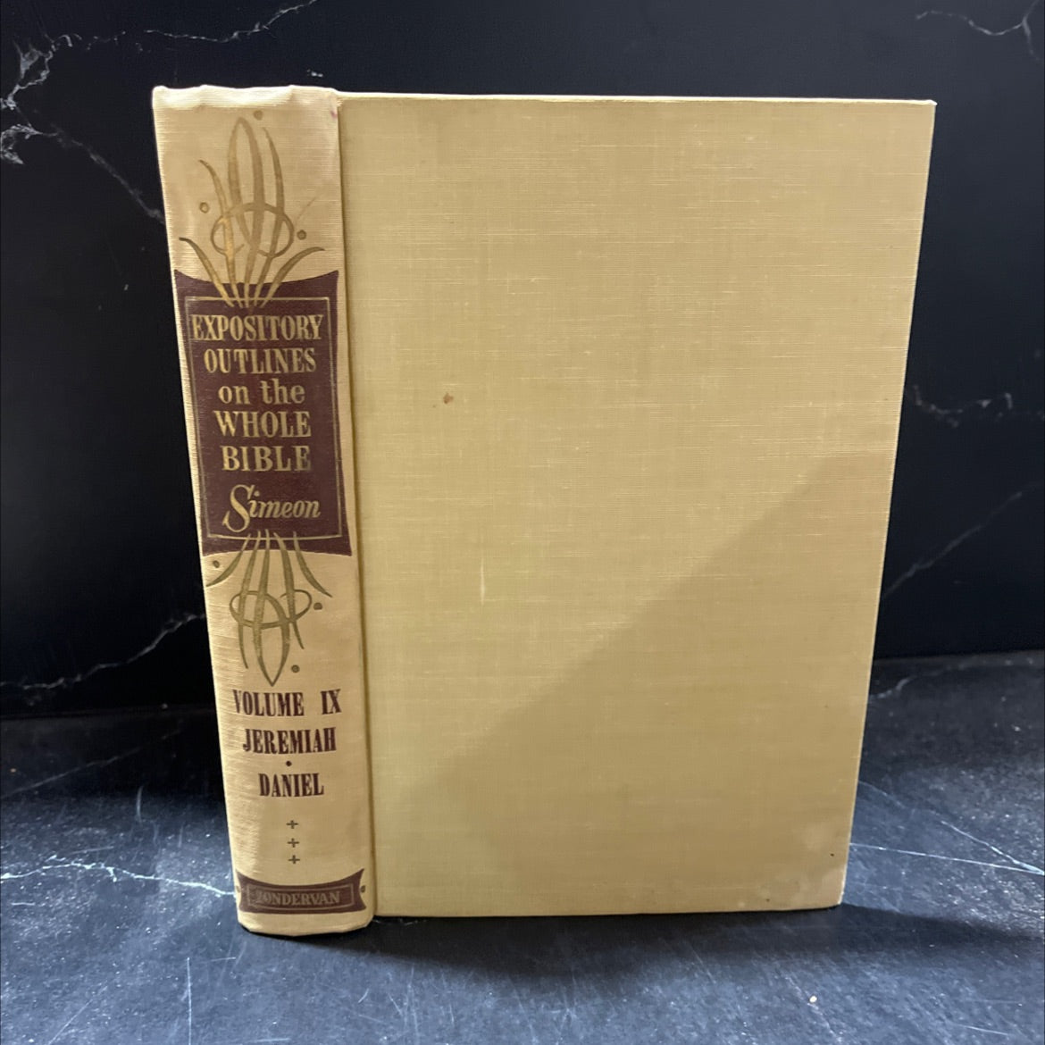 expository outlines on the whole bible book, by charles simeon, 1956 Hardcover image 1