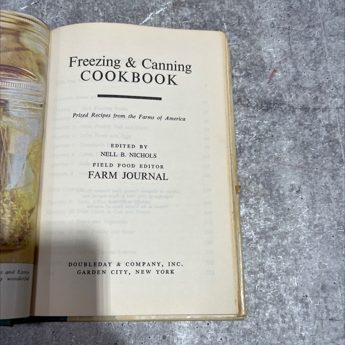 extra wonderful freezing & canning cookbook prized recipes from the farms of america book, by nell b. nichols, 1964 image 2