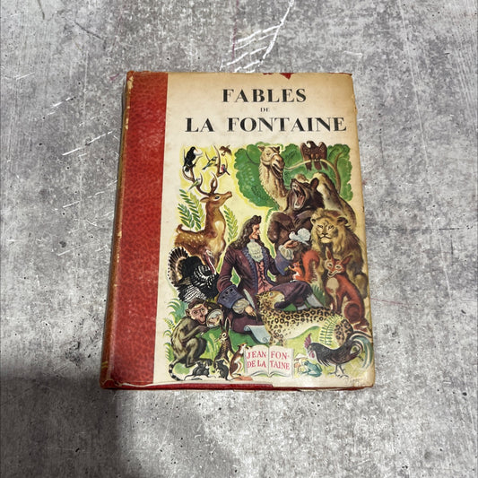 fables de la fontaine book, by hedwig alsinger, 1947 Hardcover image 1