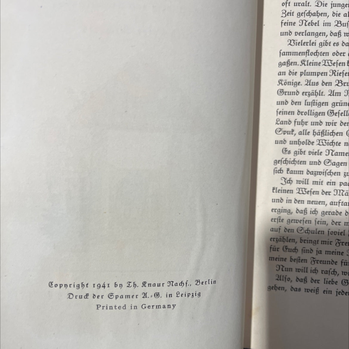 fairy tales with 100 pictures after watercolors by ruth koser michaels book, by hans friedrich blunck, 1941 Hardcover image 3