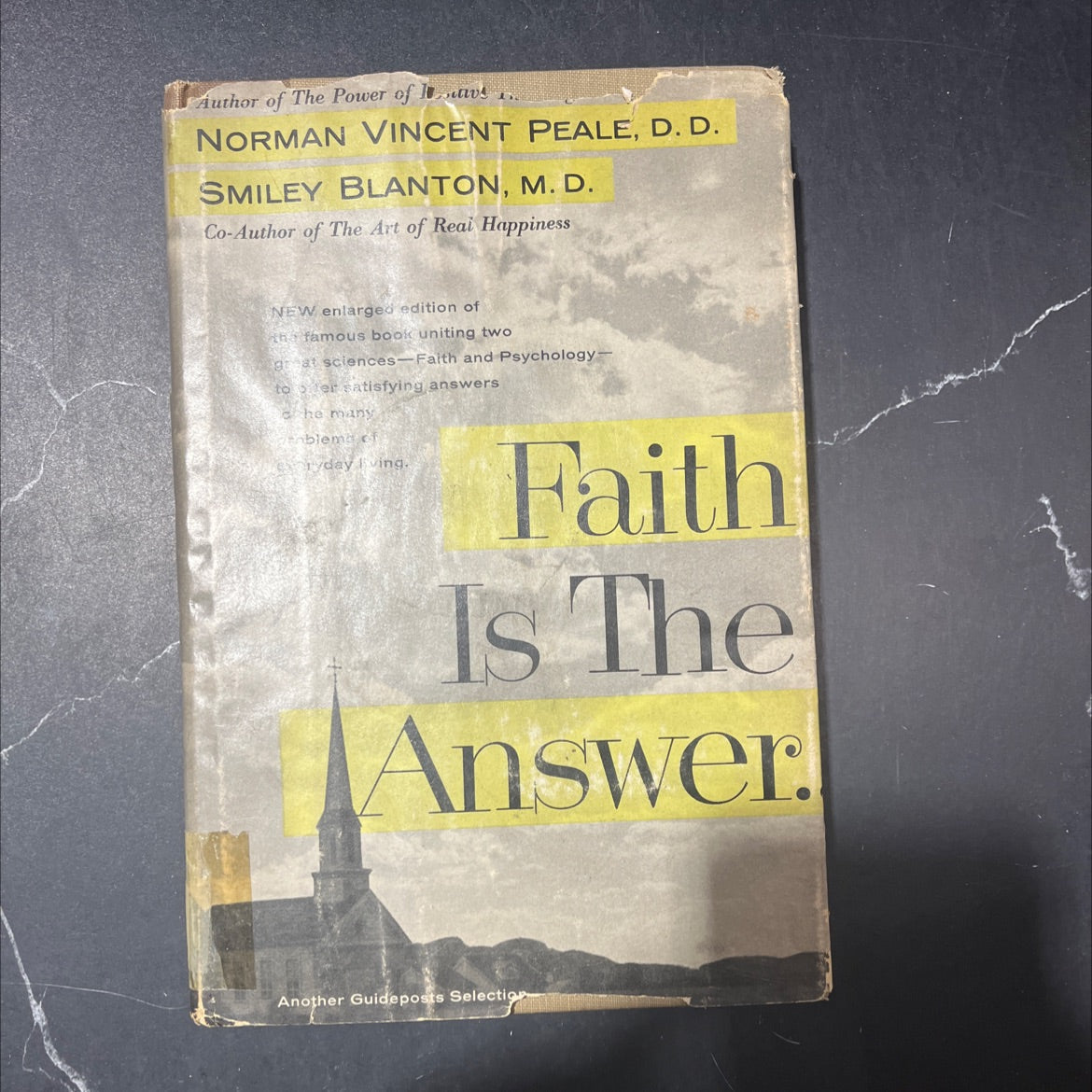 faith is the answer book, by Norman Vincent Peale, D.D. Smiley Blanton, M.D., 1955 Hardcover image 1