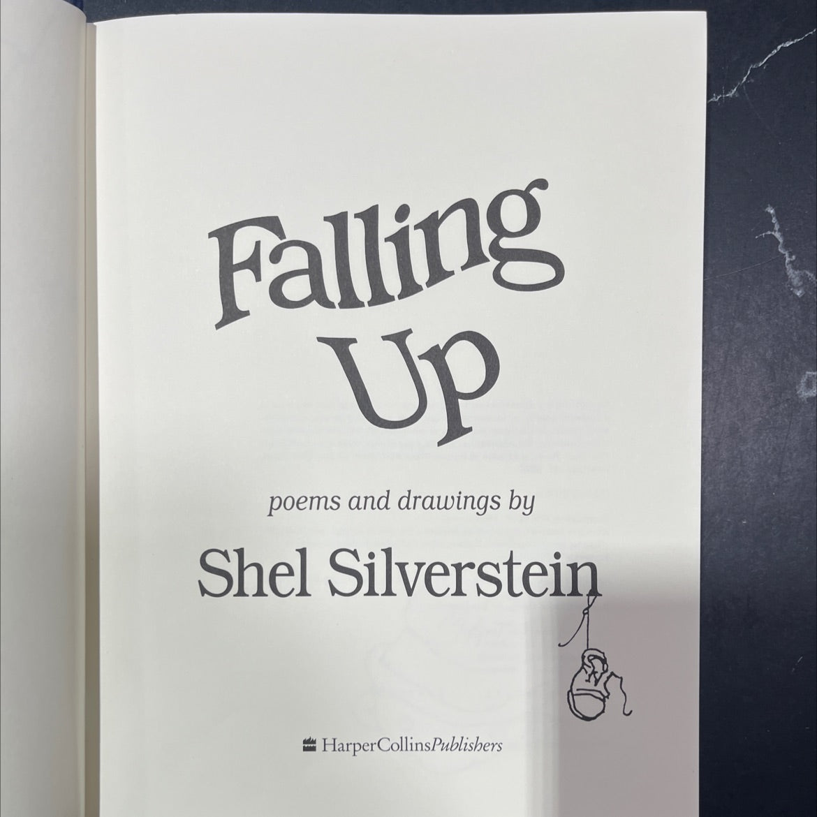 falling up book, by shel silverstein, 1996 Hardcover image 2