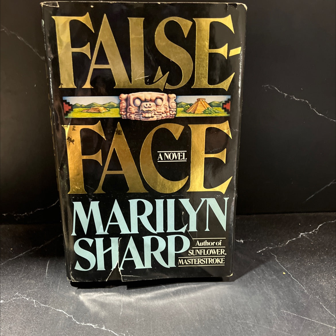 false face book, by marilyn sharp, 1984 Hardcover image 1