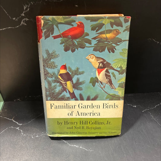 familiar garden birds of america book, by henry h. collins, jr. and ned r. boyajian, 1965 Hardcover image 1