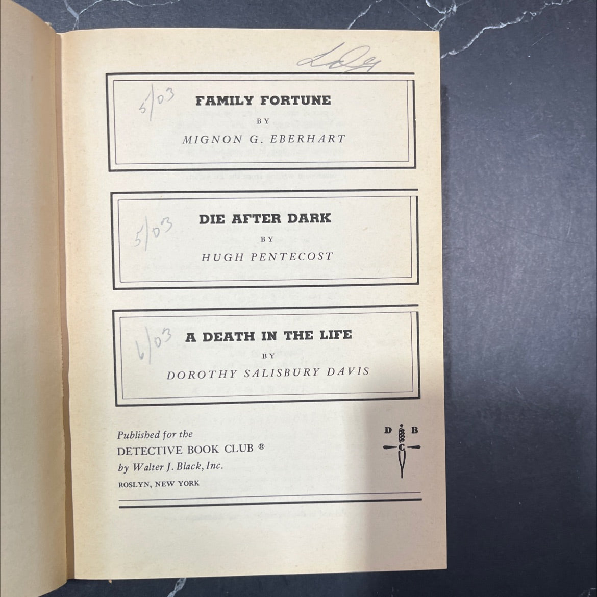 family fortune book, by mignon g. eberhart, 1976 Hardcover image 2