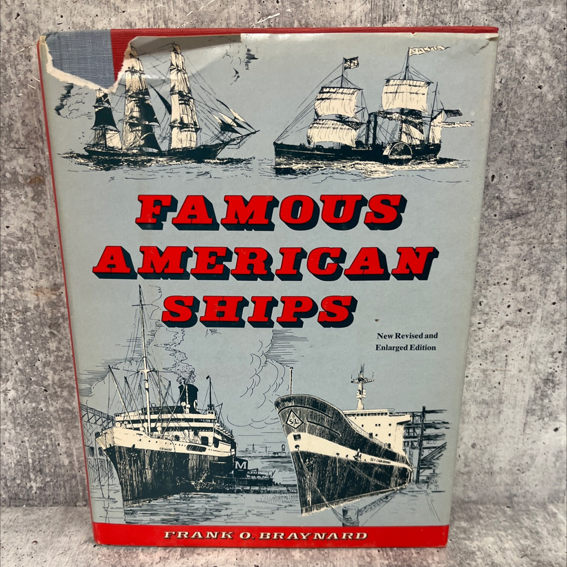 famous american ships being an historical sketch of the united states as told through its maritime life book, by frank image 1