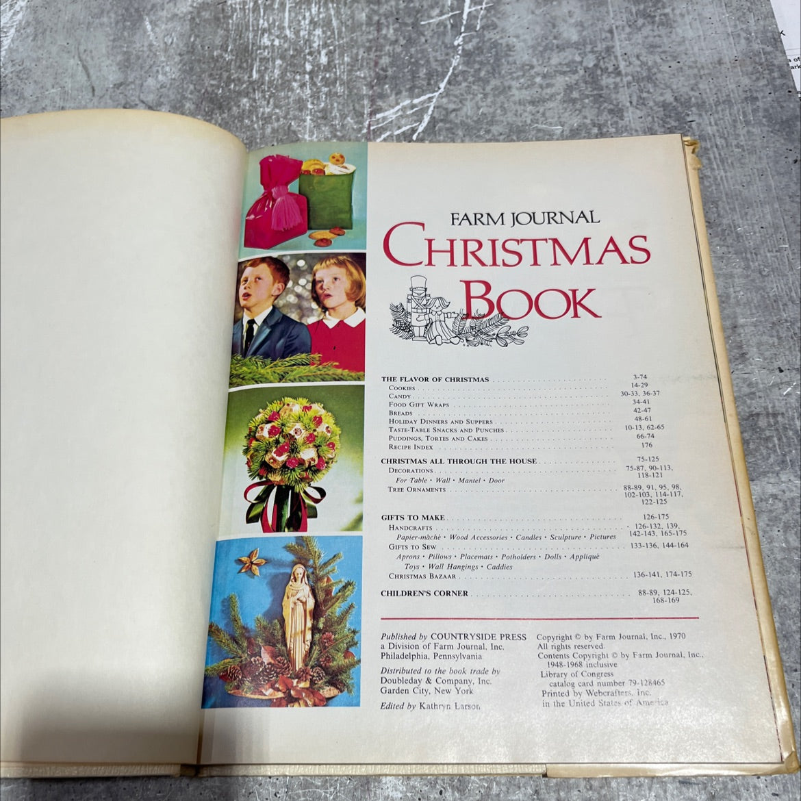 farm journal christmas book the flavor of christmas cookies book, by unknown, 1970 Hardcover image 2
